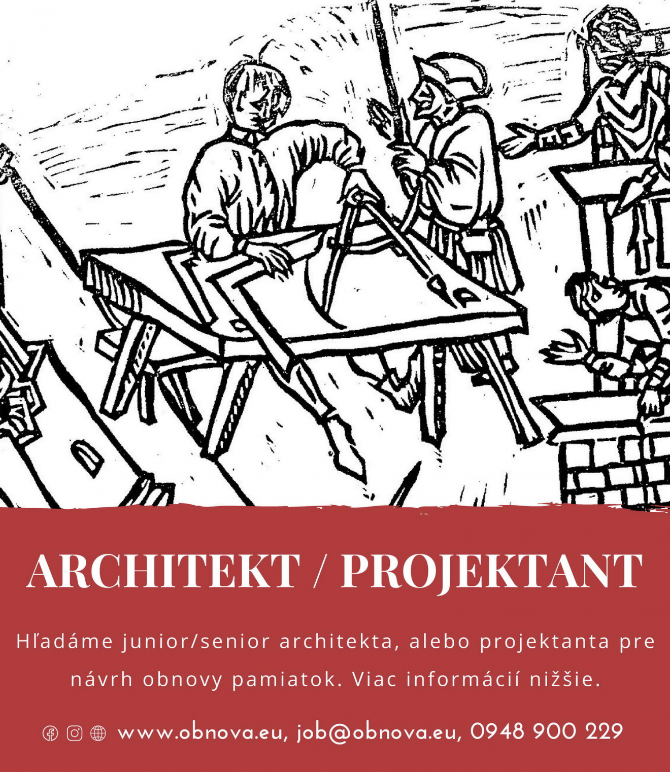 Architekt / Projektant pre pamiatkové objekty - výzva