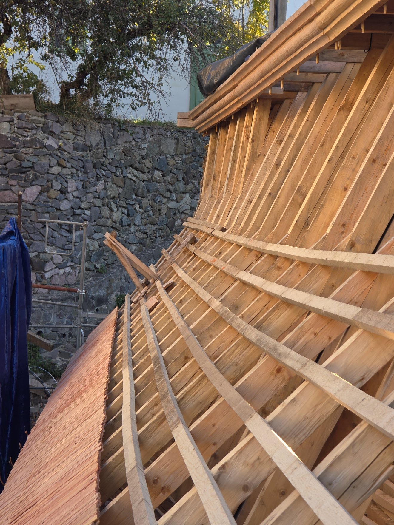 Mäkké línie barokového krovu